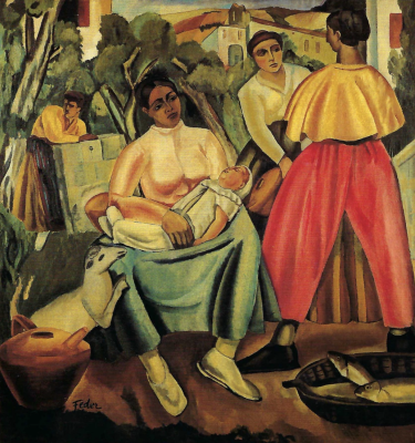 femmes à la fontaine